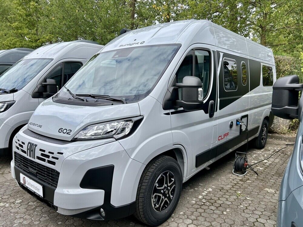 Camper Van SUNLIGHT Adventure Cliff 602 Fiat Automatik + ACC Paket- Photo 4