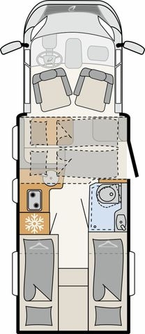 Teilintegriertes Wohnmobil Glücksmobil T 691- EB Sondermodell Unser bestes Angebot Glücksmobil T 691- EB Sondermodell Unser bestes Angebot- Photo 2