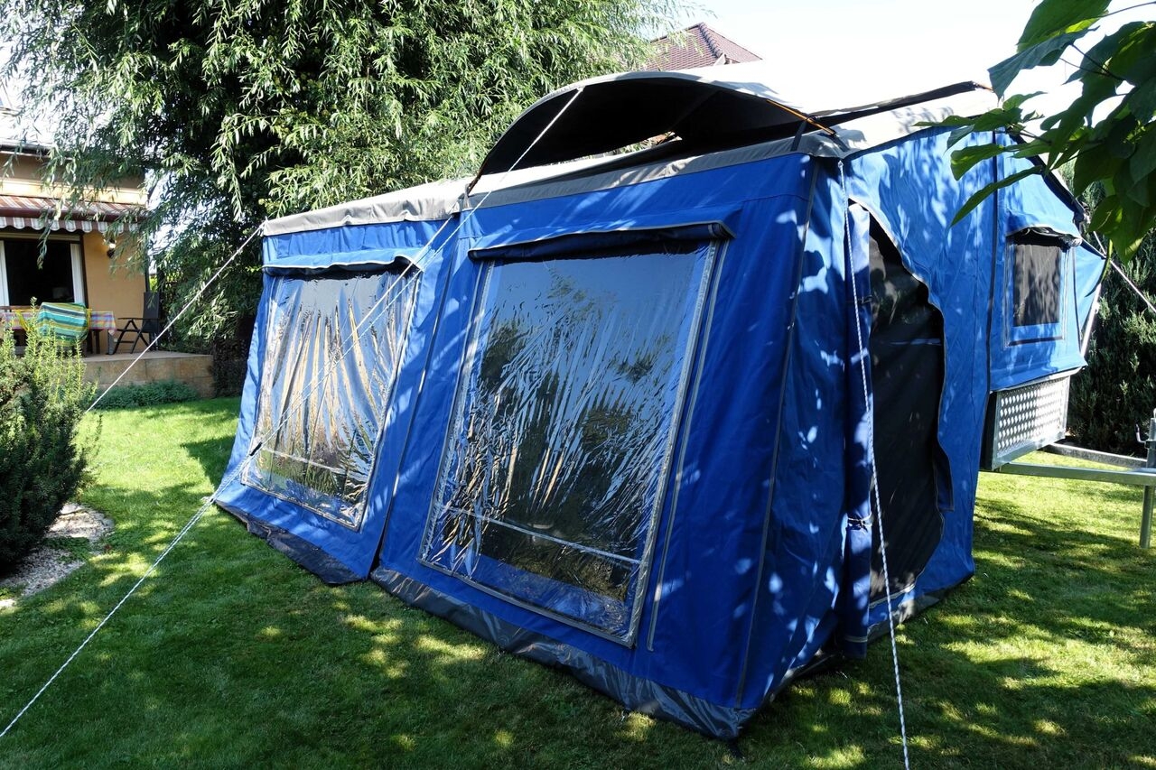 Wohnwagen NOWA Przyczepa kempingowa namiotowa terenowa, nigdy nie używana. Off-ROAD tent caravan.- Photo 5