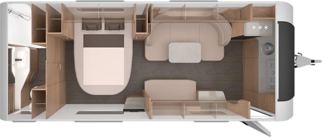 Wohnwagen Knaus Südwind 650 PXB 60 YEARS Alde Warmwasserh./Dachk Knaus Südwind 650 PXB 60 YEARS Alde Warmwasserh./Dachk- Photo 2