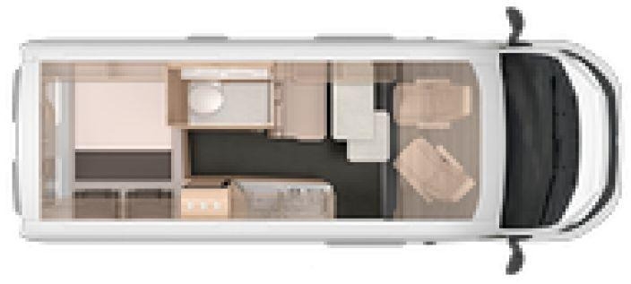 Camper van Knaus BoxLife Pro 600 STREET 60 Years Mon.Rate € 592,0 Knaus BoxLife Pro 600 STREET 60 Years Mon.Rate € 592,0- Photo 2