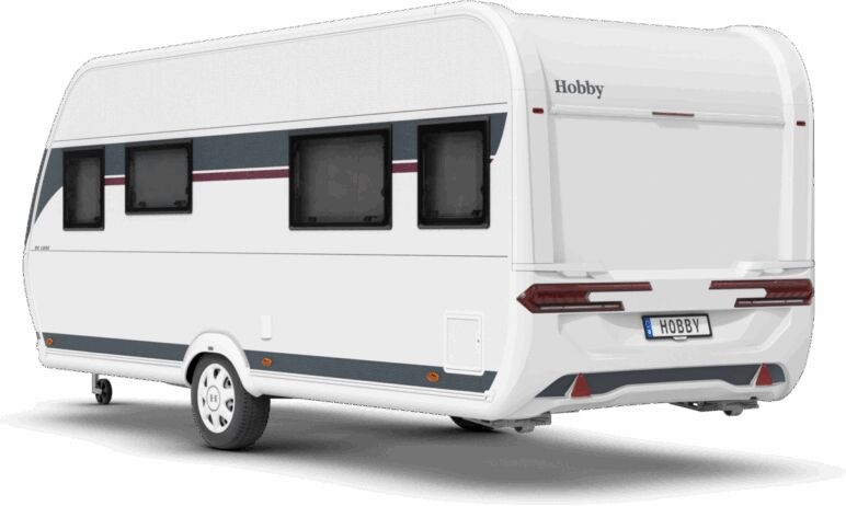 Wohnwagen Hobby 495 WFB De Luxe 2027- Photo 2