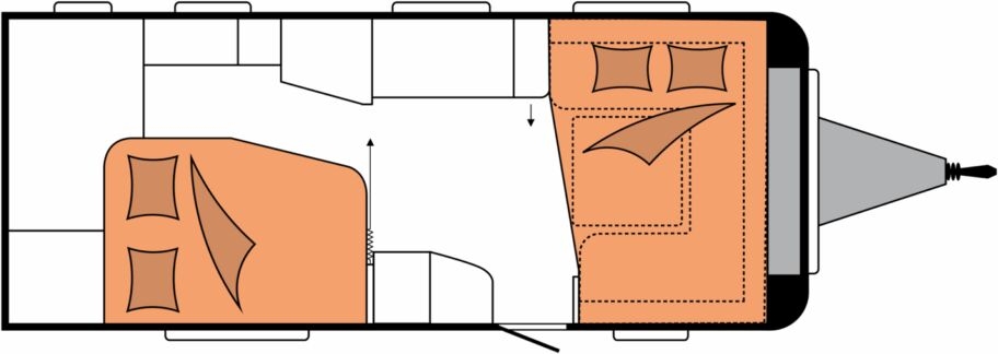 Wohnwagen Hobby 560 WFU Prestige 2027- Photo 4