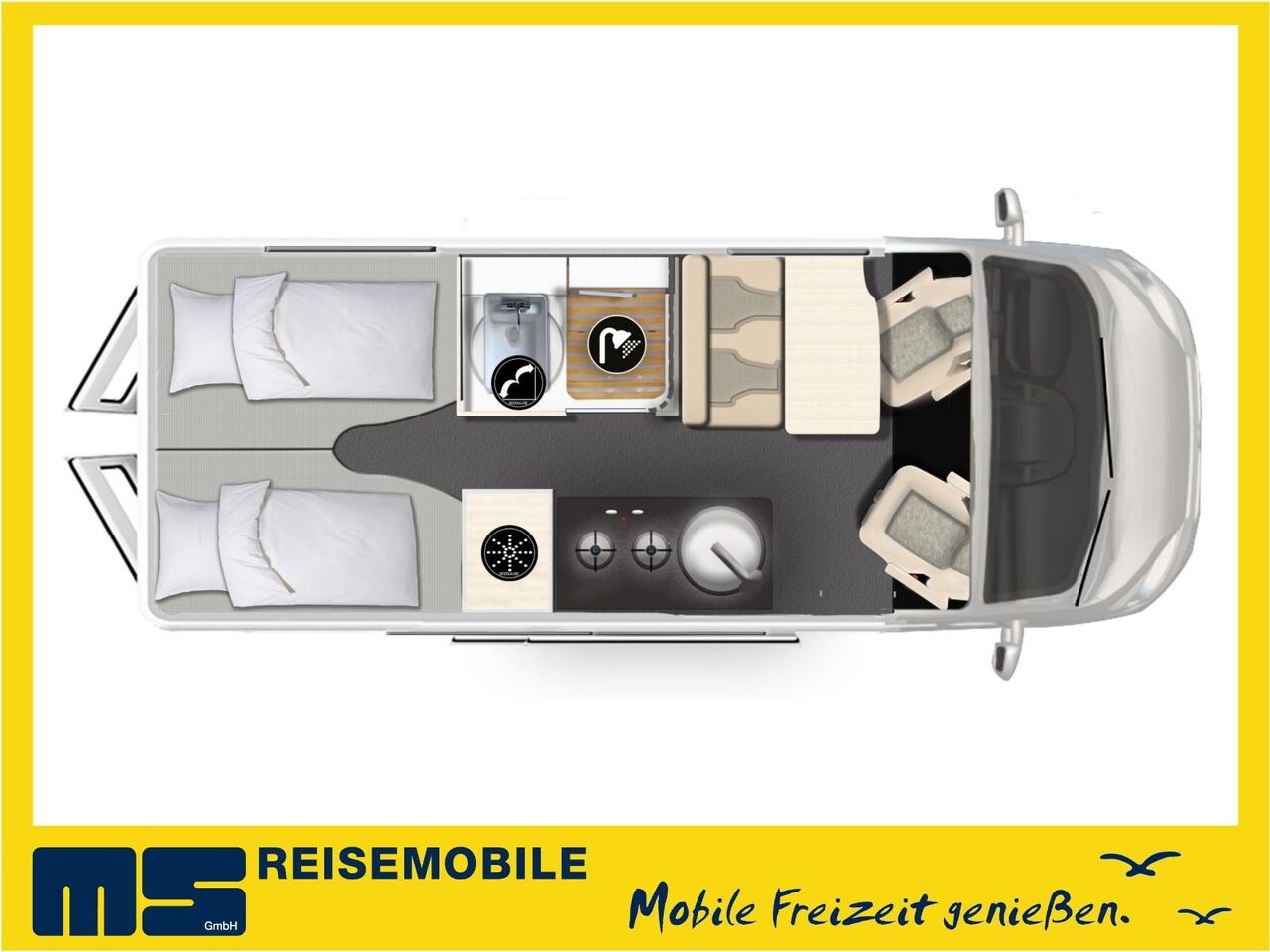 Camper Van Karmann DEXTER 625 / -2026- / 140PS / EINZELBETTEN Karmann DEXTER 625 / -2026- / 140PS / EINZELBETTEN- Photo 2