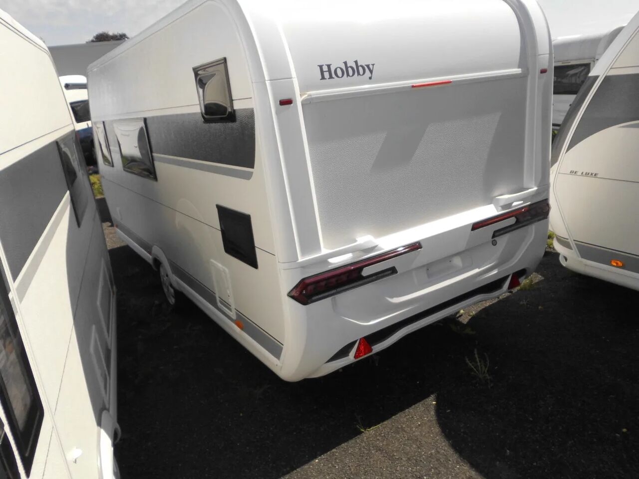 Wohnwagen Wohnwagen Hobby De Luxe 490 KMF- Photo 4