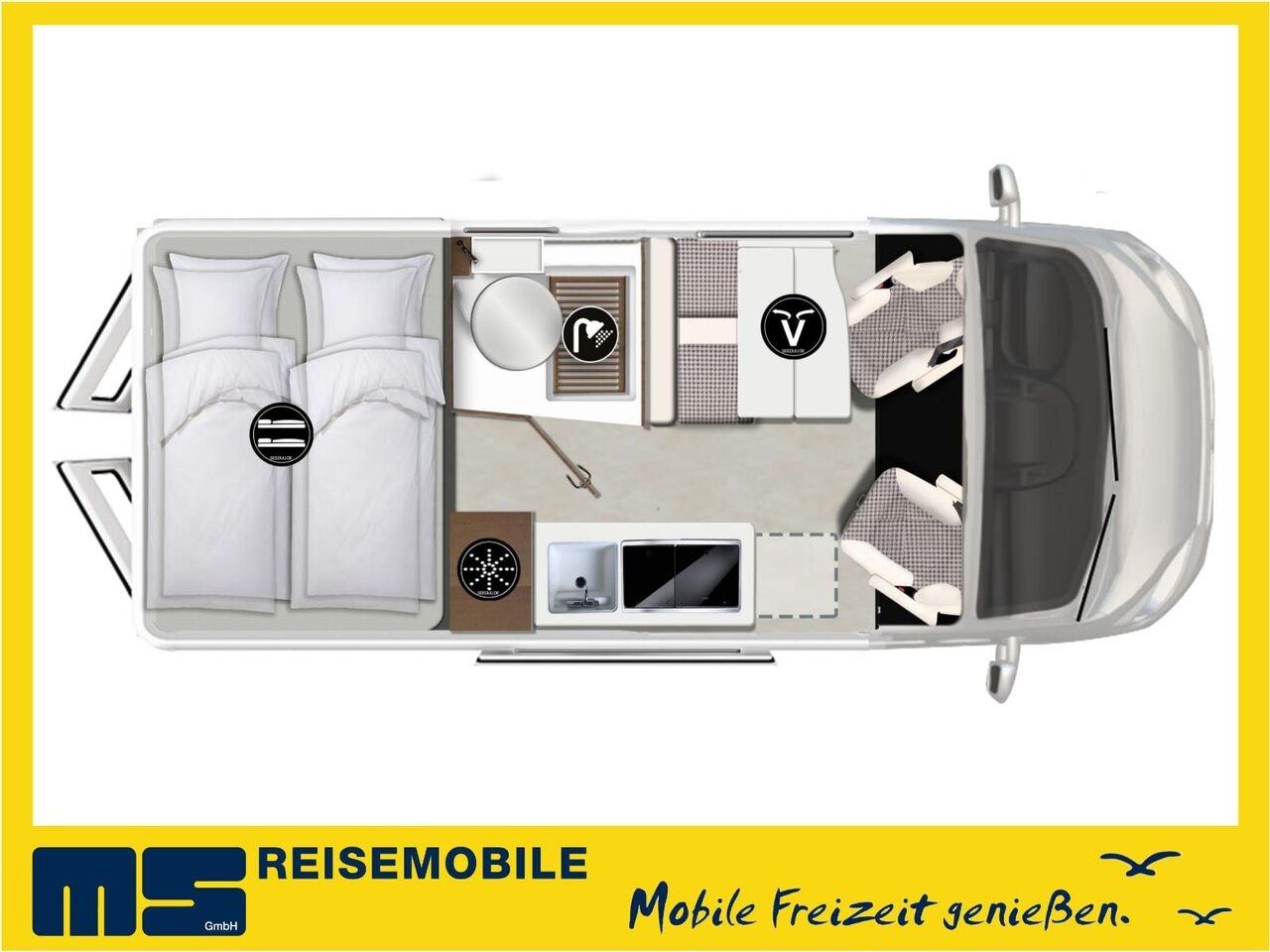 Camper Van Karmann DAVIS 591 LIFESTYLE / -2026-/ DOPPEL-STOCKBETTEN Karmann DAVIS 591 LIFESTYLE / -2026-/ DOPPEL-STOCKBETTEN- Photo 2