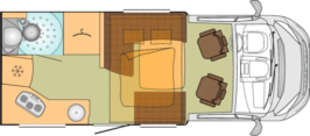 Semi-integrated motorhome Bürstner Ixeo Time IT 586 130 PS/guter Zustand Bürstner Ixeo Time IT 586 130 PS/guter Zustand- Photo 2