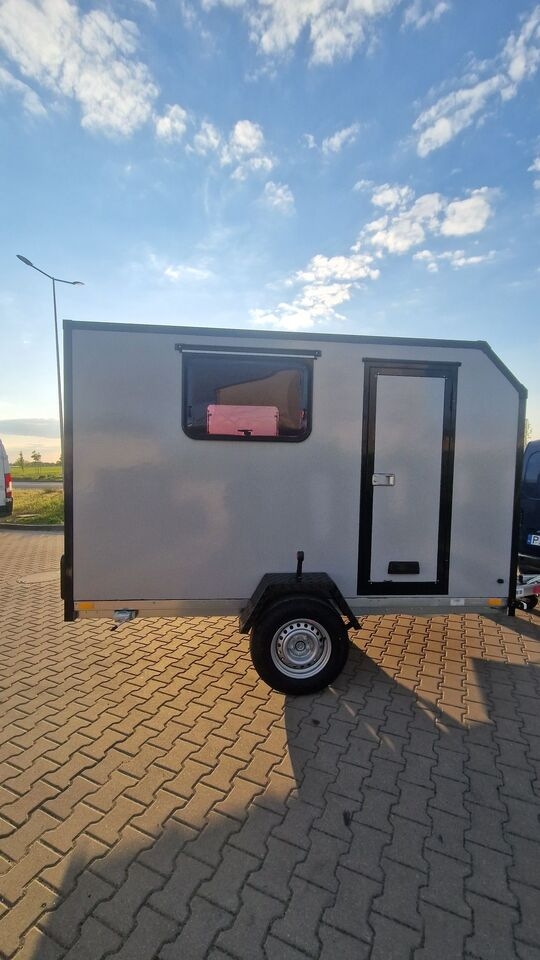 Wohnwagen Everest MiniCamp przyczepa kempingowa Ciężarowa towarowa lekka uniwersalna Mała o wadze około 500kg.- Photo 5
