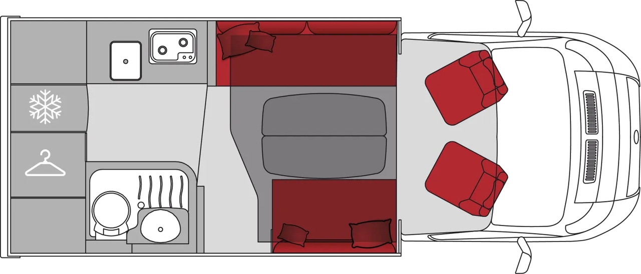 Semi-integrated motorhome Solifer Emotion 620 DB Premium STARK REDUZIERT -20.320€ Solifer Emotion 620 DB Premium STARK REDUZIERT -20.320€- Photo 3