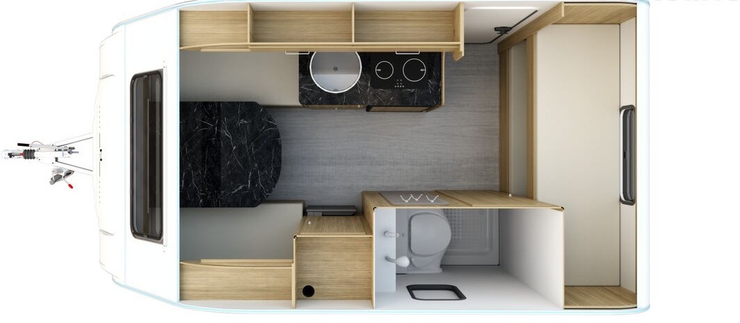 Wohnwagen N-Cross 4 osobowa CAMPING NCROSS 4 osoby N-Cross 4 osobowa CAMPING NCROSS 4 osoby- Photo 3