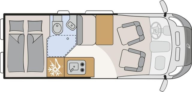 Camper van Dethleffs Globetrail 600 DR Aufstelldach -> UVP - 5000 Dethleffs Globetrail 600 DR Aufstelldach -> UVP - 5000- Photo 2
