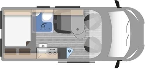 Camper van Clever Tour 540 Select Line*AUTOMATIK*TRUMA C6 GAS+ELEK Clever Tour 540 Select Line*AUTOMATIK*TRUMA C6 GAS+ELEK- Photo 2