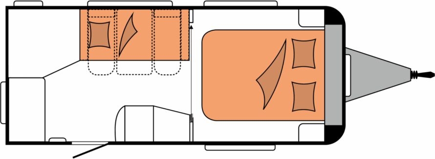 Wohnwagen Hobby 460 SFf De Luxe 2027- Photo 4