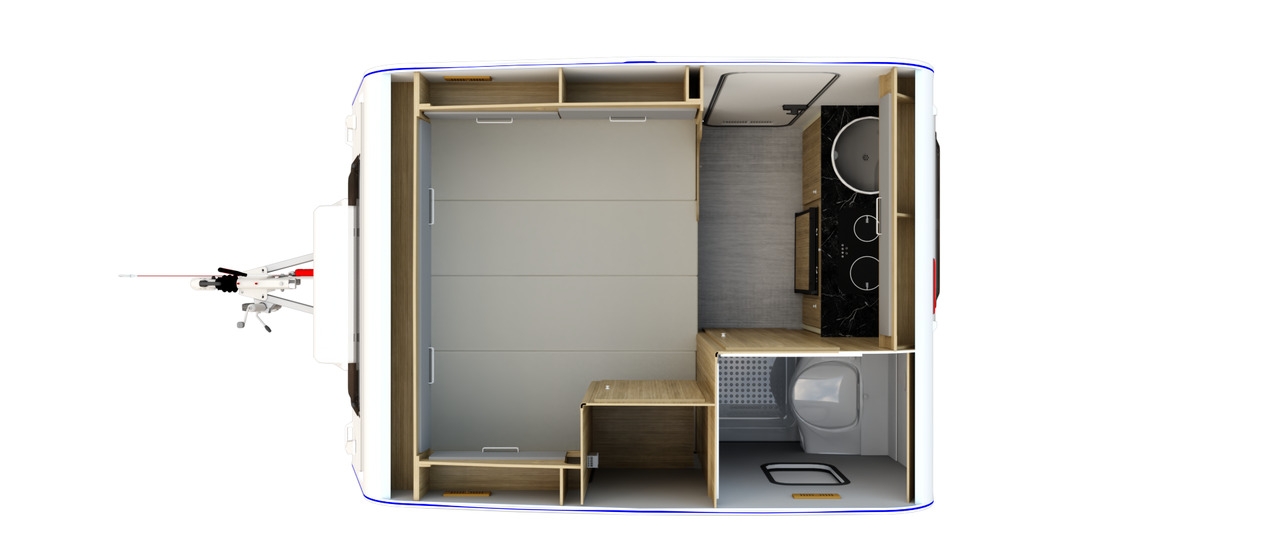 Caravan N126 NTL SPRINT 3 person 750kg NTL-SPRINT best price N126 NTL SPRINT 3 person 750kg NTL-SPRINT best price- Photo 4