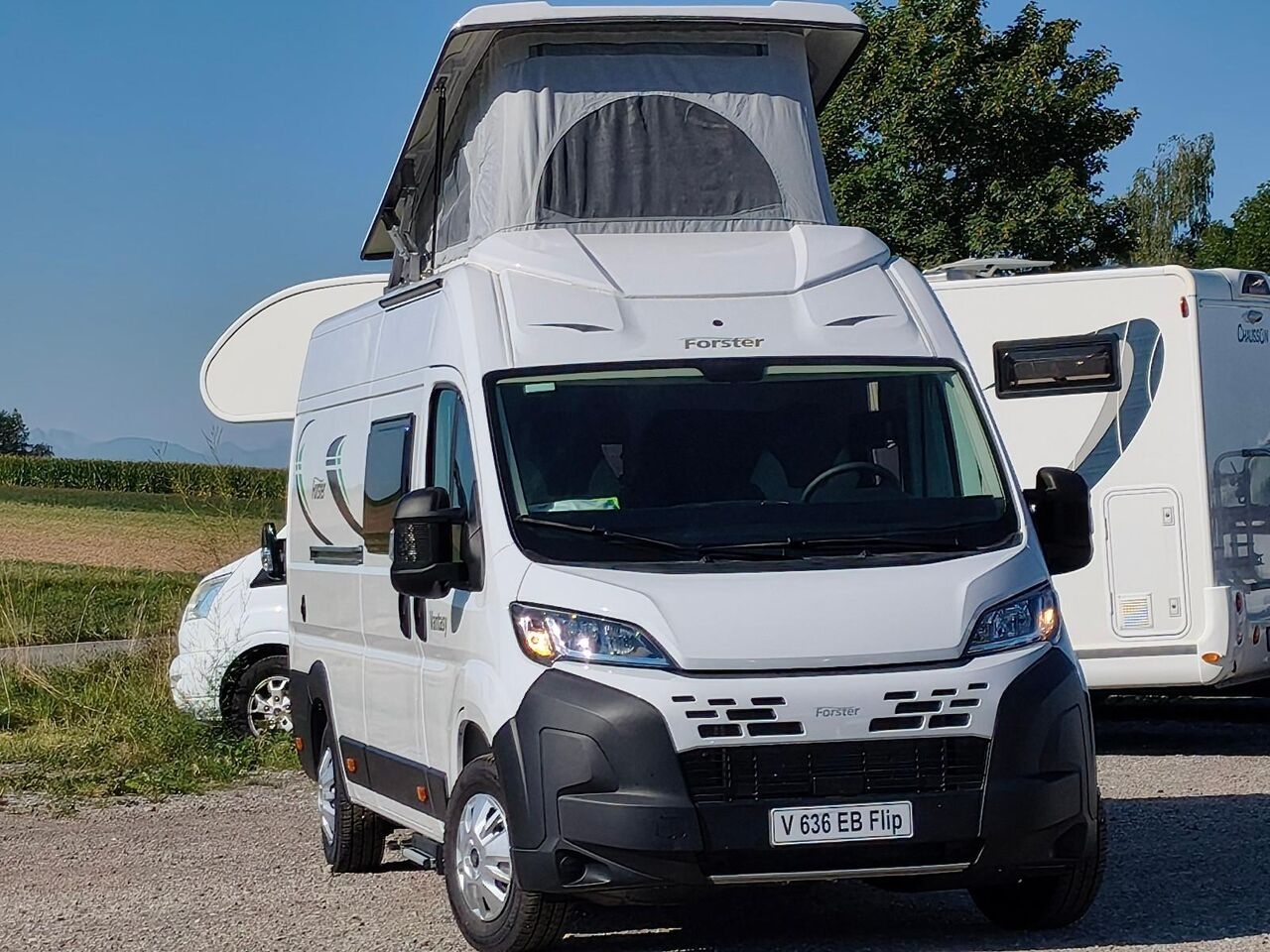 Camper Van Forster Van 636 EB Flip mit Aufstelldach und Längsbetten- Photo 3