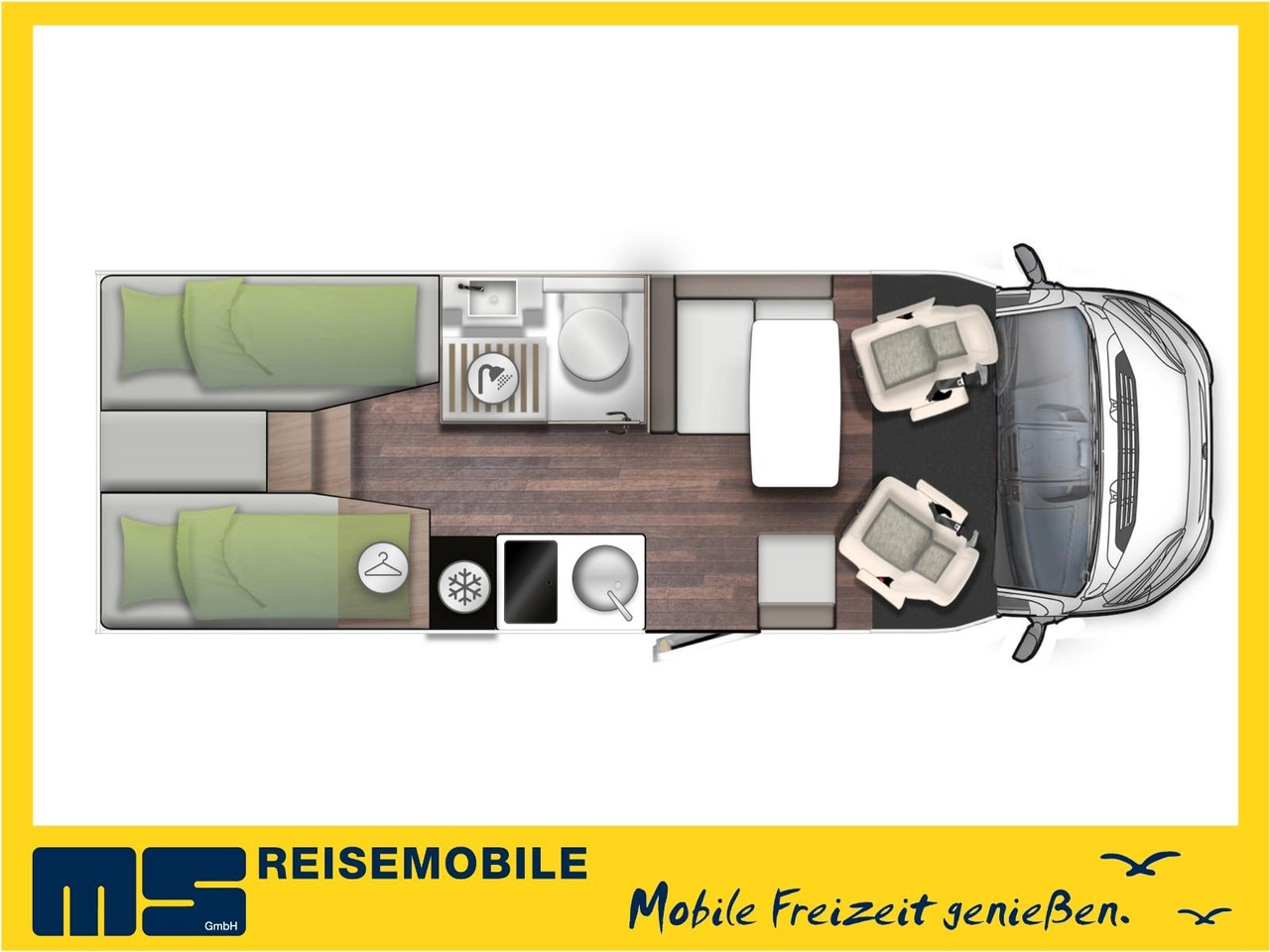 Teilintegriertes Wohnmobil Forster T 699 EB / -2026-/ 140PS/ EINZELBETTEN & HUBBETT Forster T 699 EB / -2026-/ 140PS/ EINZELBETTEN & HUBBETT- Photo 2