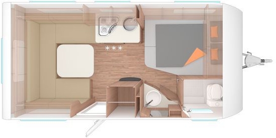 Caravan Weinsberg CaraOne 450 FU Elektrische Fußbodenerwärmung Weinsberg CaraOne 450 FU Elektrische Fußbodenerwärmung- Photo 2