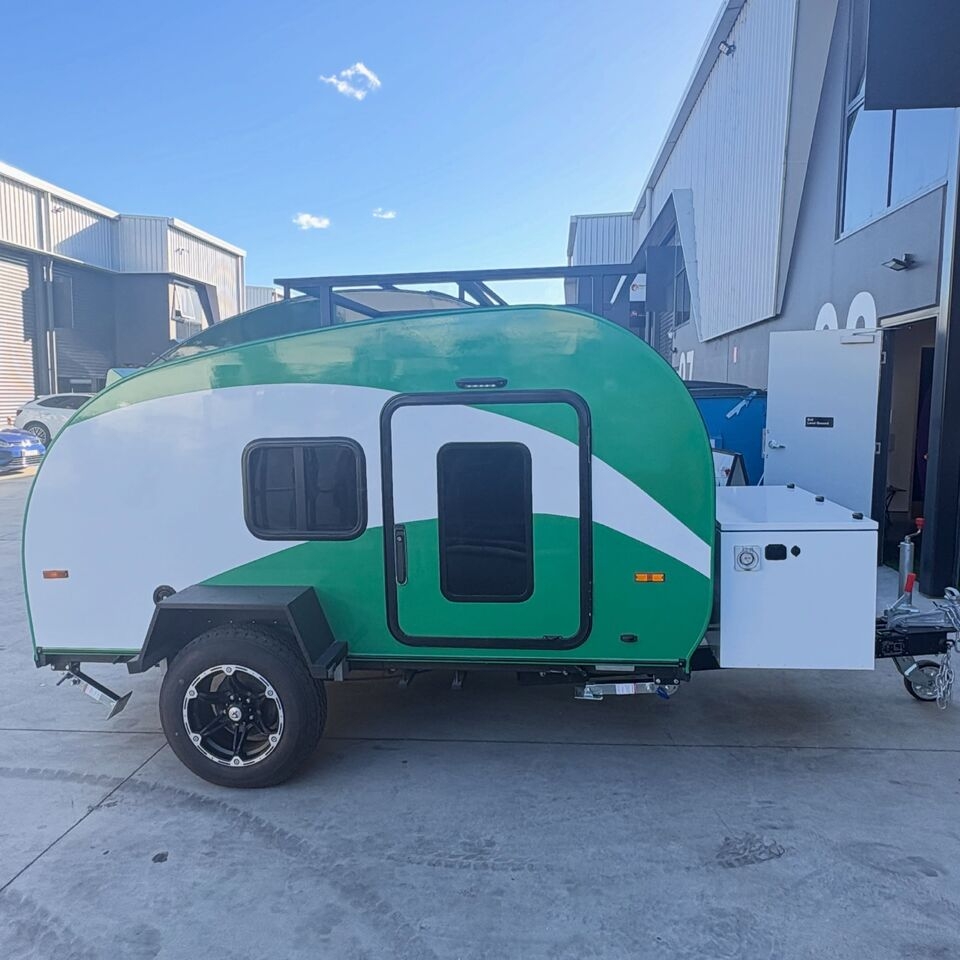 Wohnwagen Lightweight Caravan Trailer for Sale Travel Camping Trailer Supplier Ready to Sh- Photo 3