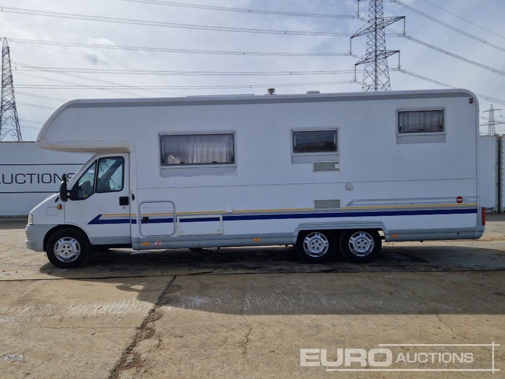 Camper Van Fiat Burstner A747-2 Active LHD 6 Speed 6 Berth Camper Van, A/C, Kitchen, Washroom- Photo 2