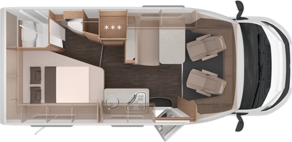 Teilintegriertes Wohnmobil Knaus L!VE TI 590 MF Platinum Selection Care-.Drive-Pa- Photo 2
