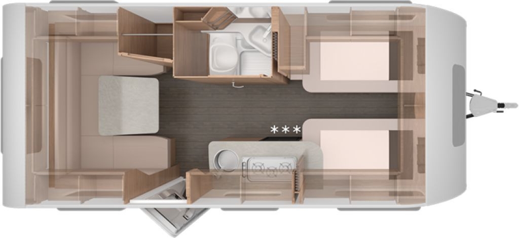 Caravan Knaus Südwind 500 EU 60 Years Dachklima Knaus Südwind 500 EU 60 Years Dachklima- Photo 2