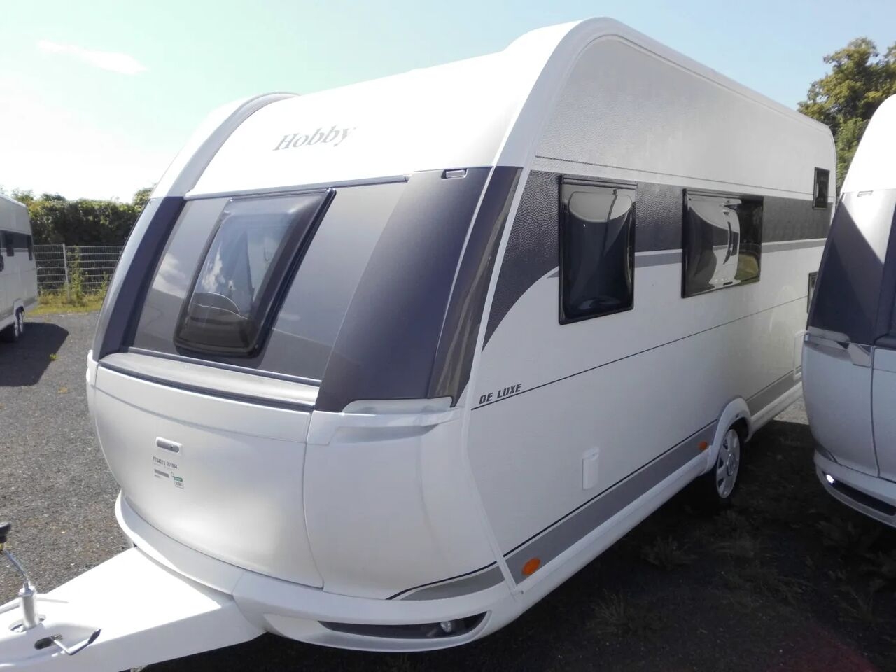 Wohnwagen Wohnwagen Hobby De Luxe 490 KMF- Photo 5