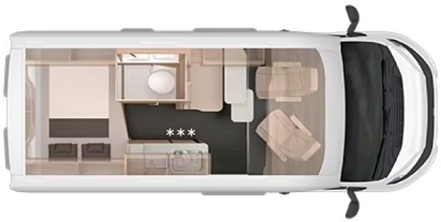 Camper Van Knaus BoxLife Pro 540 ROAD 60 Years Arktis Paket- Photo 2