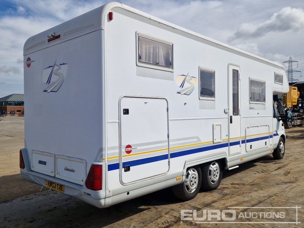 Camper Van Fiat Burstner A747-2 Active LHD 6 Speed 6 Berth Camper Van, A/C, Kitchen, Washroom- Photo 5