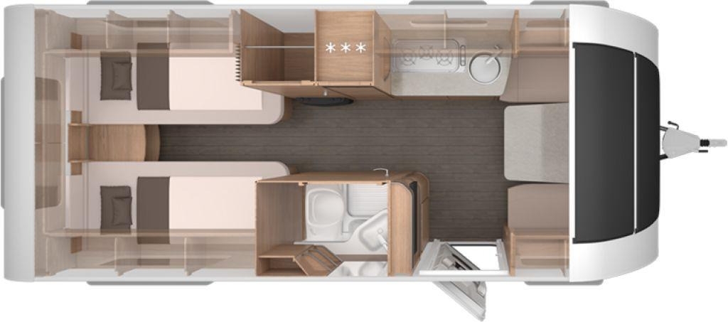 Wohnwagen Knaus Südwind 540 UE Black Selection Elektrische Fußbo Knaus Südwind 540 UE Black Selection Elektrische Fußbo- Photo 2