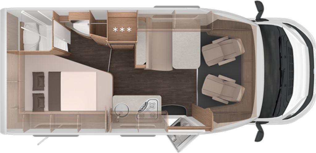 Teilintegriertes Wohnmobil Knaus L!VE TI 590 MF Platinum Selection Care-.Drive-Pa Knaus L!VE TI 590 MF Platinum Selection Care-.Drive-Pa- Photo 2