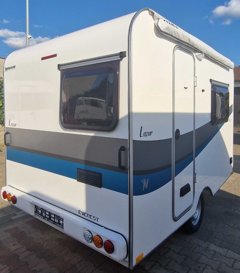 Wohnwagen Nowa Przyczepa Kempingowa NTL-LAZUR Niewiadów 3osobowa + OGRZEWANIE- Photo 4