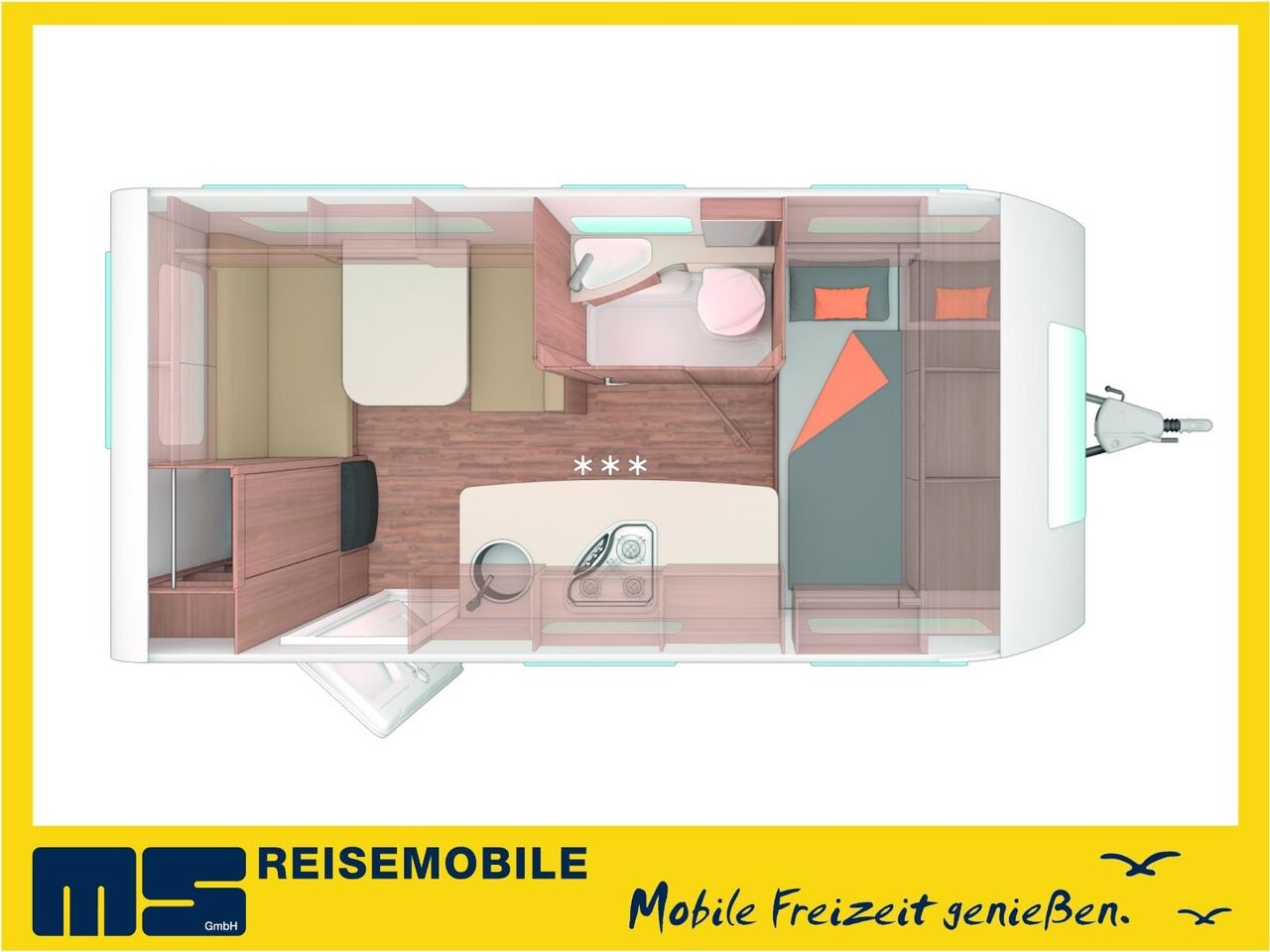 Wohnwagen Weinsberg CARAONE 420 QD / - 2026 -/ ADVANCE & SMART PAKET- Photo 2