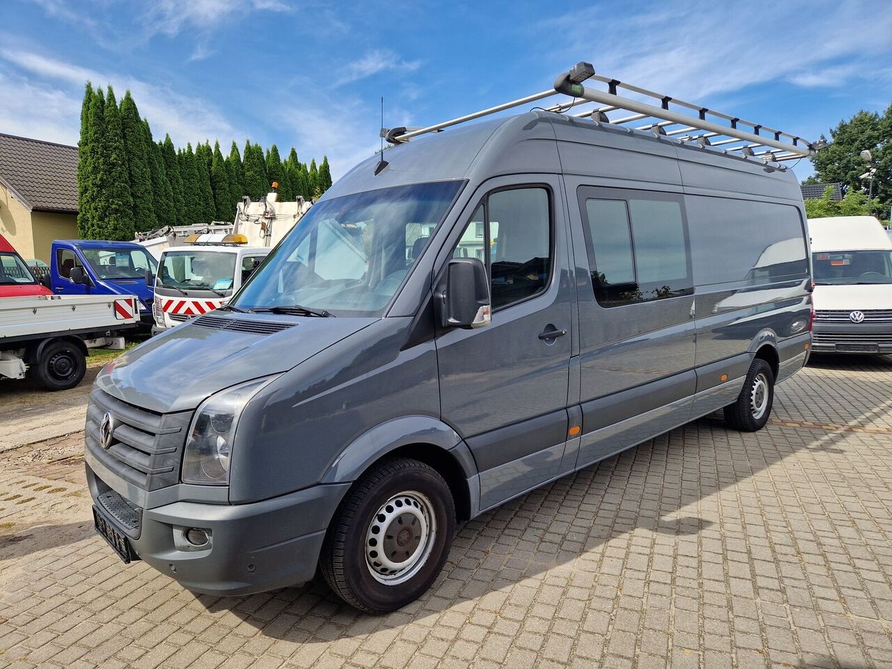 Camper Van Volkswagen CRAFTER MAXII BAZA POD KAMPERA 230V SOLAR MARKIZA- Photo 3