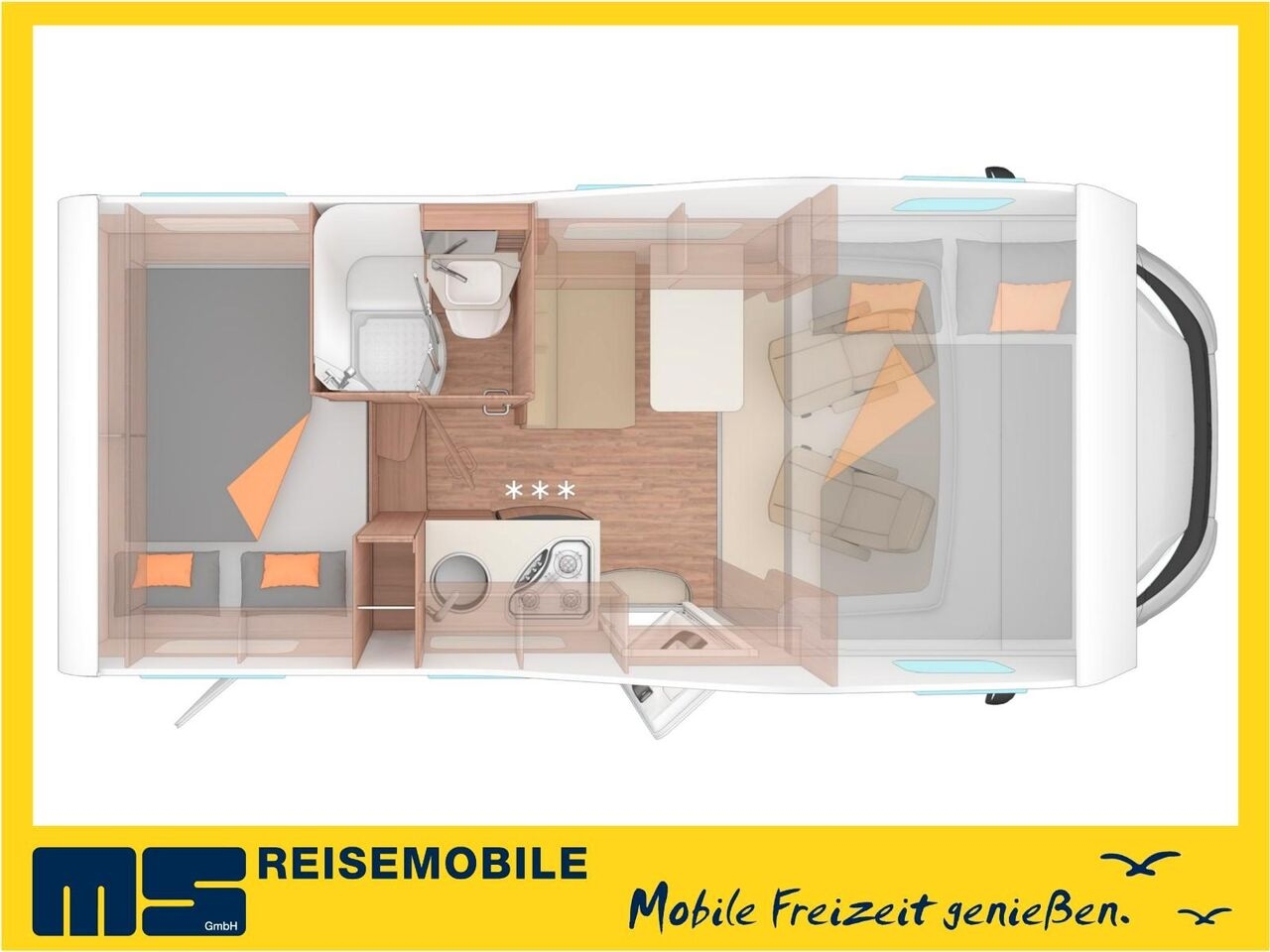 Alkoven Wohnmobil Weinsberg CARAHOME 550 MG / ISO-FIX / STYLING - PAKET- Photo 2