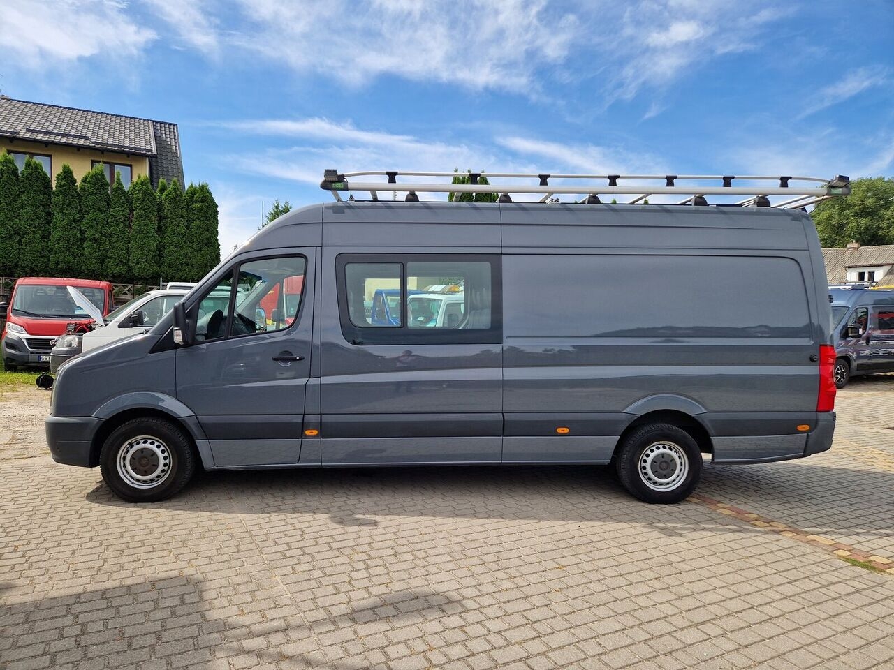 Camper Van Volkswagen CRAFTER MAXII BAZA POD KAMPERA 230V SOLAR MARKIZA- Photo 4