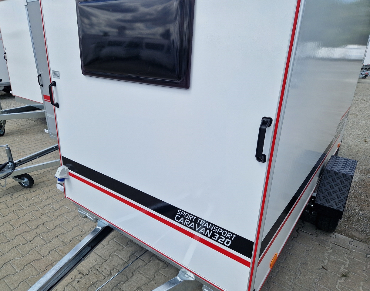 Caravan Koffer Camp TFS ST 320.01 320x150x180cm Premium Rampe Seitentür Fenster Bett 1300kg 100km/H Koffer Camp TFS ST 320.01 320x150x180cm Premium Rampe Seitentür Fenster Bett 1300kg 100km/H- Photo 2