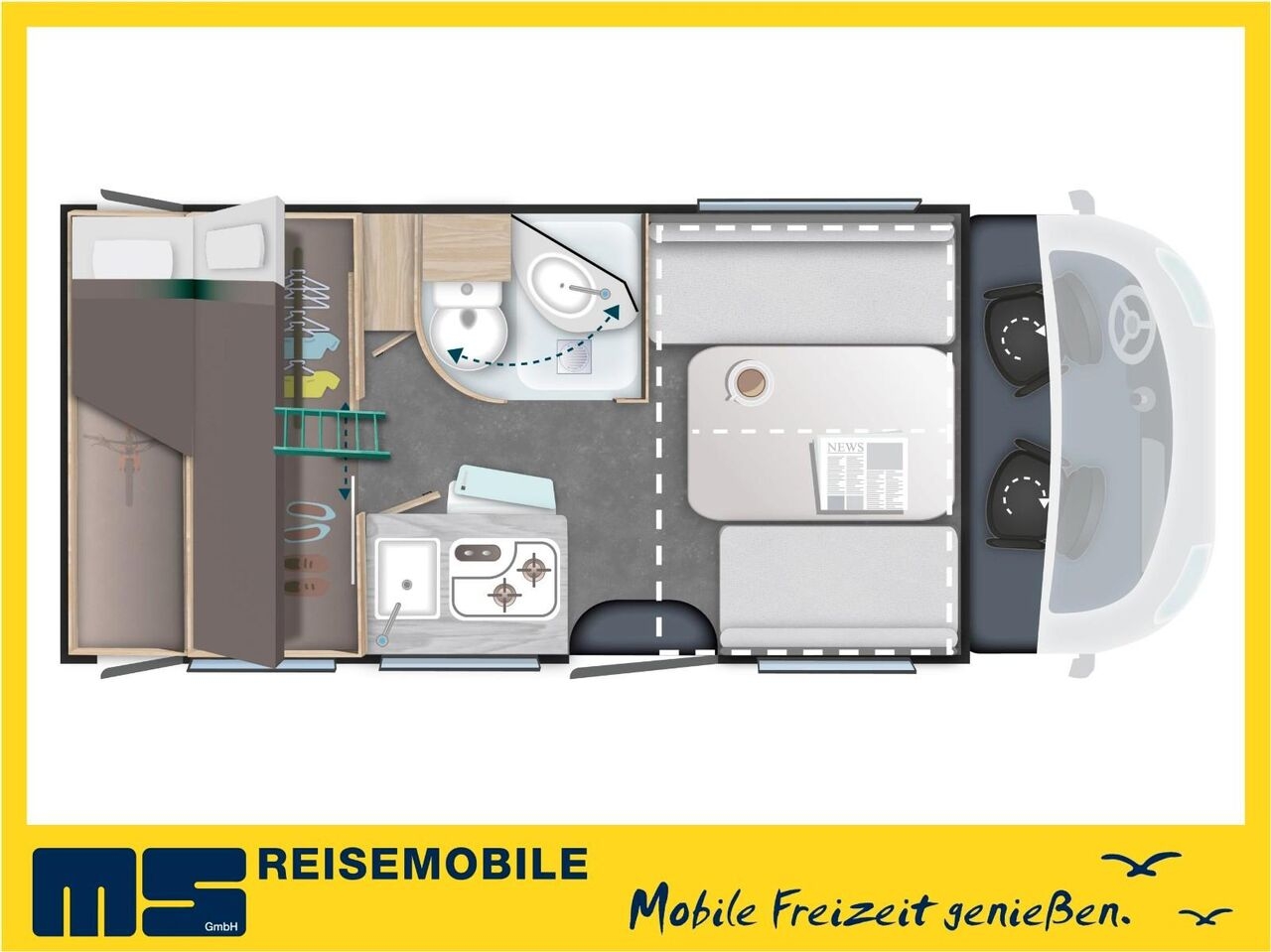 Teilintegriertes Wohnmobil Chausson S 614 SPORT LINE / -2026- / HECKBETT & HUBBETT Chausson S 614 SPORT LINE / -2026- / HECKBETT & HUBBETT- Photo 3