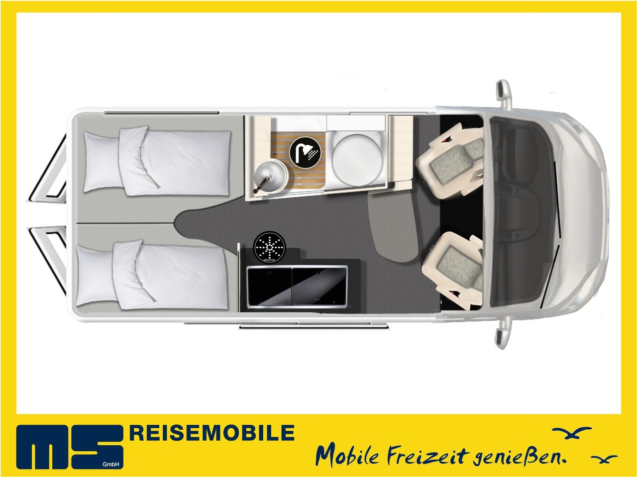 Camper van Karmann DEXTER 600 / -2026-/ EINZELBETTEN & BAR-VERSION Karmann DEXTER 600 / -2026-/ EINZELBETTEN & BAR-VERSION- Photo 2