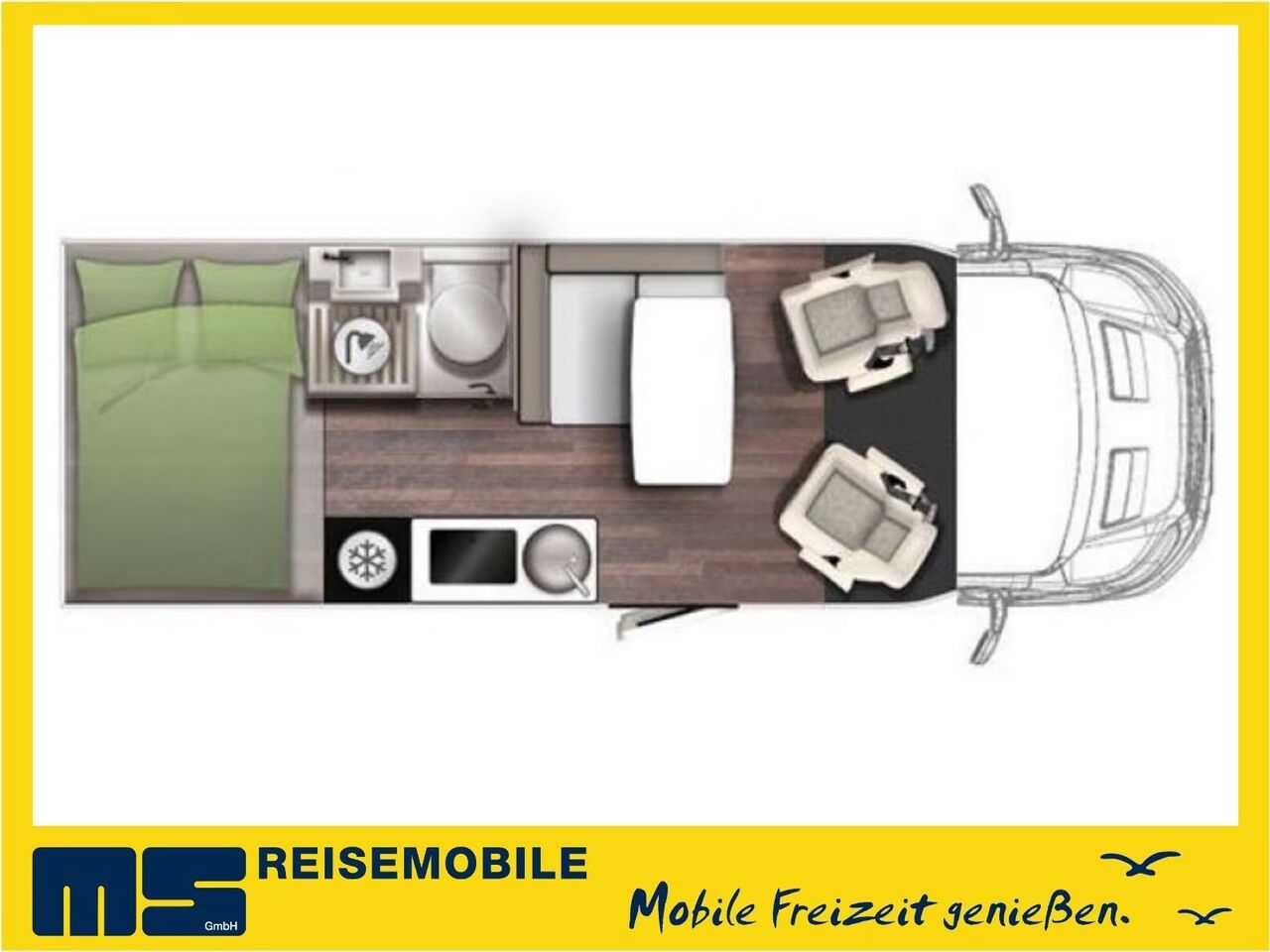 Teilintegriertes Wohnmobil Forster T 599 HBN COUPÈ /-2026-/ 165PS-8G / SILVER-PAKET- Photo 2