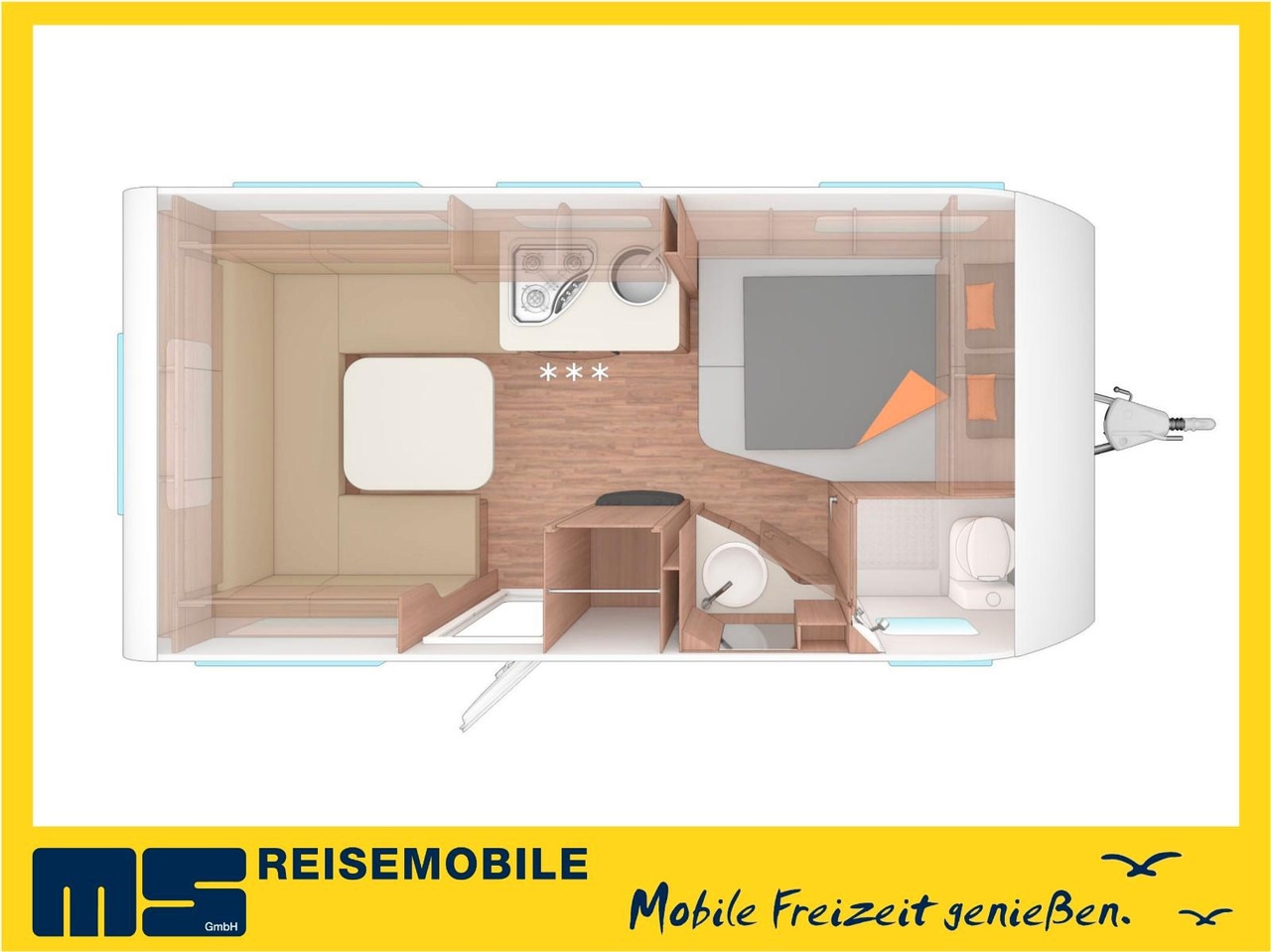 Wohnwagen Weinsberg CARAONE 450 FU / -2026- / ADVANCED & SMART PAKET Weinsberg CARAONE 450 FU / -2026- / ADVANCED & SMART PAKET- Photo 2