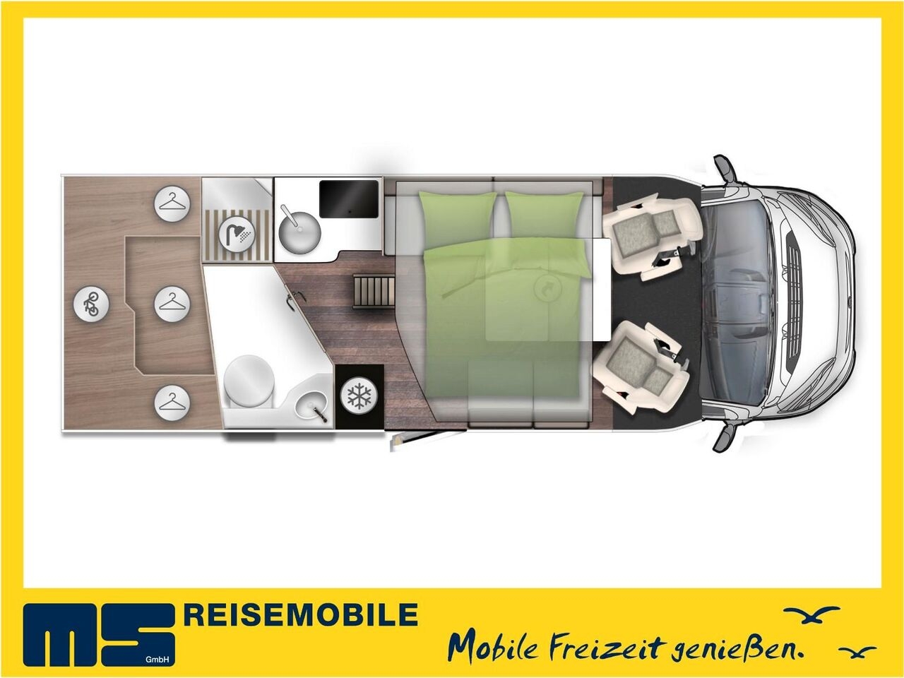 Teilintegriertes Wohnmobil Forster T 699 LF / 140PS / XXL - HUBBETT & RAUMBAD Forster T 699 LF / 140PS / XXL - HUBBETT & RAUMBAD- Photo 2