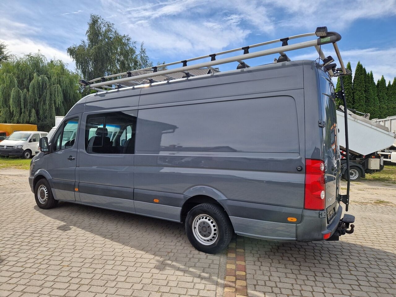 Camper Van Volkswagen CRAFTER MAXII BAZA POD KAMPERA 230V SOLAR MARKIZA- Photo 5