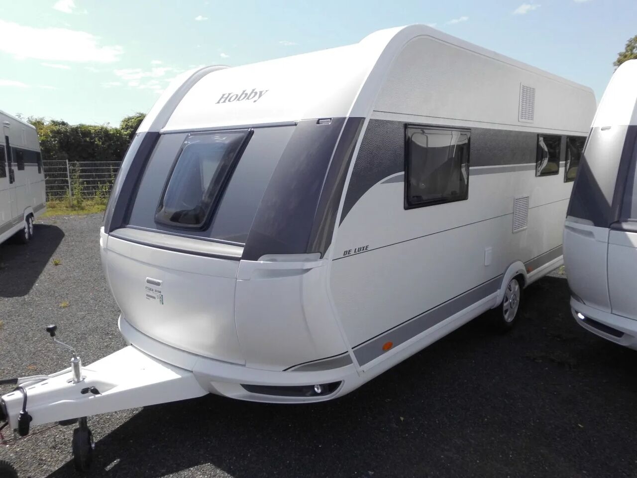 Wohnwagen Hobby De Luxe 540 UL Autark 1800kg. Turo uvm.+++++- Photo 4