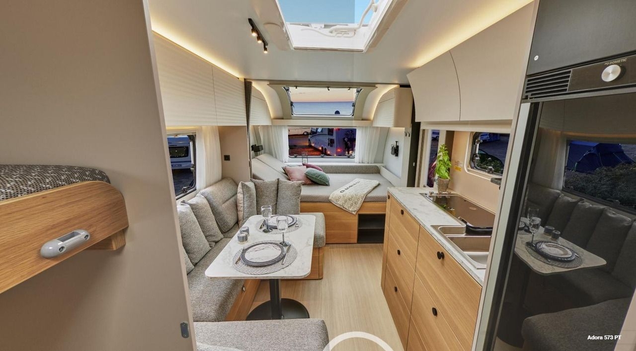 Wohnwagen Adria Adora 573 PT* FUßBODEN-TEMP*ALDE-WARMWASSER-HZG* Adria Adora 573 PT* FUßBODEN-TEMP*ALDE-WARMWASSER-HZG*- Photo 4