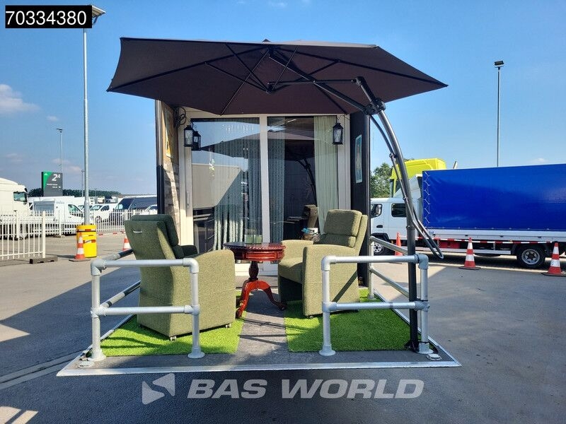 LKW-Wohnmobil Renault Midlum 160 Midlum 4X2 7.5 tons NL Camper truck Living + Bed Tiny House + Veranda Euro 4- Photo 5