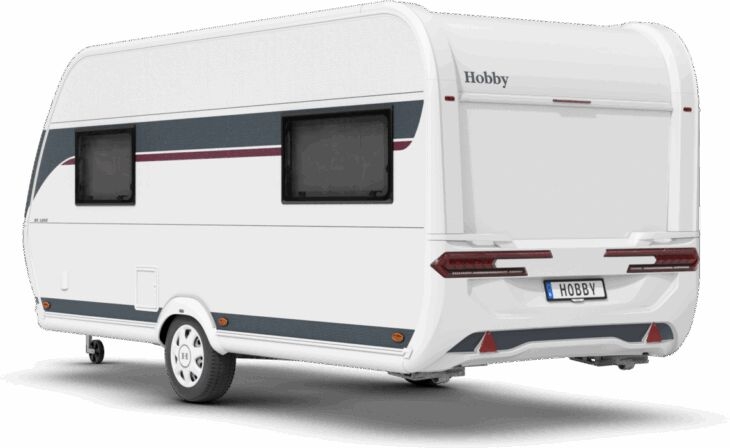 Wohnwagen Hobby 460 LU De Luxe 2027- Photo 2