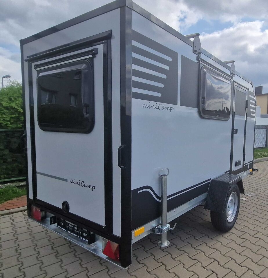 Wohnwagen Everest Minicamp Kempingowo- Ciężarowa Transportowa NOWA Przyczepa lekka DMC 750 - 1000kg. Super cena. Gotowe od ręki.- Photo 2