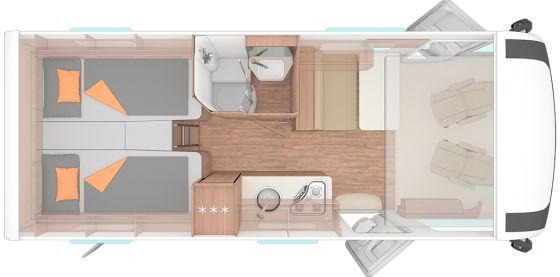 Integriertes Wohnmobil Weinsberg CaraCore 650 MEG Automatik/180PS Weinsberg CaraCore 650 MEG Automatik/180PS- Photo 2