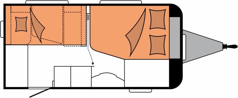 Wohnwagen Hobby 400 SFe De luxe 2027- Photo 4