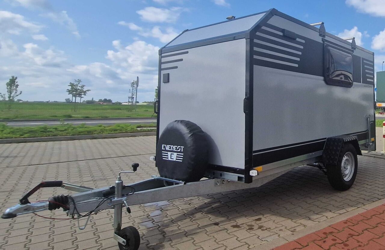 Wohnwagen Everest Minicamp Kempingowo- Ciężarowa Transportowa NOWA Przyczepa lekka DMC 750 - 1000kg. Super cena. Gotowe od ręki.- Photo 3